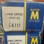 Lower Support Pivot Kit; Master CK-111, Fits 1939-57 Pontiac; 1939-56 Oldsmobile. Fixed Price $49.95.