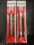 1967-68 Pontiac Firebird Nos Delco Pleasurizer Rear Oil Filled Shock Absorbers. Fixed Price $45.00.