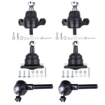 6PCS Front Tie Rod Ends Ball Joints For Chevrolet Bel Air Base Sedan 4-DOOR 5.3L. Fixed Price $48.49.