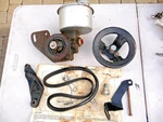1957 Ford Power Steering Pump Installation Kit New Old Stock Fomoco Mercury. Fixed Price $1495.00.