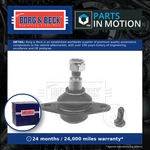 Ball Joint BBJ5197 Borg & Beck Suspension 857505365 Genuine Quality Guaranteed. Fixed Price $23.76.