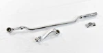 1955-1957 Chevrolet Belair Manual Steering Center Drag Link Pitman Arm Chrome. Fixed Price $459.00.