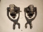 1941-1948 Chevy Delco Front Shocks Cores For Rebuild, Both Sides. Fixed Price $90.00.