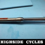 1279 09 Harley-davidson Dyna Low Rider Right Front Fork Shock Suspension Damper. Fixed Price $225.00.