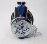 1955-1964 Chevrolet Small Block Chrome Power Steering Pump For Hydro Boost. Fixed Price $139.00.