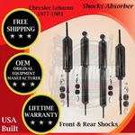 Monroe Oem Front & Rear Shocks For 1977-1981 Chrysler Lebaron Yr Warranty. Fixed Price $206.98.