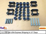 Suzuki Samurai SJ413 SJ410 LJ80 Sierra Spring Bush Bolt Spacer & Shackle Kit. Fixed Price $64.00.