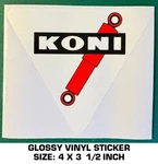 Koni Shocks Glossy Vinyl Decal Sticker - Vintage Racing Drag Performance. Fixed Price $6.51.