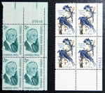 Us Stamps Mint Plate Blocks, May-dec 1963, Sc# 1235, 1241, C66, 1240 Mnh. Fixed Price $14.96.