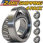 (4 Sets) Tapered Wheel Bearings Fits LM11949 LM11910 3/4"X 1.781"X 0.655". Fixed Price $23.99.