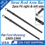 2PCS 1965-1966 Ford Mustang Strut Rod Arm Bar Driver/ Passenger Side Painted. Fixed Price $62.99.