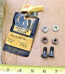 Nos Heavy Duty Front Stabilizer Shaft Bracket Bolt Kit 1955-57 Chevy Police & Hd. Fixed Price $11.00.