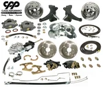 67-70 Chevy C10 Truck 12" Front 11" Rear Brake Kit Modular Drop Spindles 6LUG. Fixed Price $2258.15.