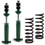 Mustang Ii Ifs Front Suspension Conversion Gas Shock Thru Coil Set 325LB Springs. Fixed Price $199.50.