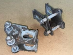 Qty 2, Corvette Rear Camber Strut Rod Brackets And Bolts Gm 84-87. Fixed Price $40.00.