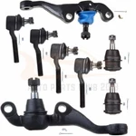 8X For 1970-76 Dodge Dart Front Upper Lower Ball Joints Inner Outer Tie Rod Ends. Fixed Price $63.17.