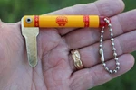 Vintage Nos Shell Service Station Gas & Oil Key Holder Auto Accessory. Fixed Price $49.99.
