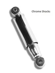 Pete & Jakes Chrome 1086C Shock Absorbers For Street Rods - Per Pair. Fixed Price $194.99.