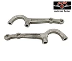 Pair Plain Straight Steering Arms 1937-1948 Ford Spindles Pete & Jakes. Fixed Price $159.99.
