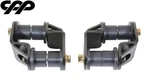 68-74 Chevy Nova Cpp 1-3/4" Offset Rear Leaf Spring Shackles Kit For Wide Tires. Fixed Price $179.55.