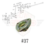 Front Stabilizer Sway Bar Mounting Plate For 1965-1973 65-73 Porsche 911 912. Fixed Price $25.00.