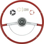 Oer Reproduction 16" Red Steering Wheel Kit For 1964 Chevy Impala Models. Fixed Price $389.98.