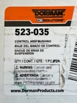 Suspension Control Arm Bushing Front Lower Dorman 523-035 No Bolts. Fixed Price $39.99.