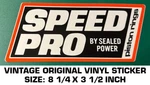 Speed Pro By Sealed Power Piston Rings Vintage Original Decal Sticker - Engine. Fixed Price $9.48.