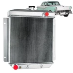 Row Aluminum Radiator 1954-1956 Ford Club Sedan Fairlane Wagon 3.9-5.1L V8. Fixed Price $443.99.