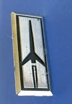 Oldsmobile Rocket Tail-light Emblem Cutlass Supreme Delta 88 Royale 5937703-5. Fixed Price $25.99.