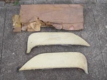 Foxcraft 1962 Ford Fairlane Mercury Meteor Rear Wheel Fender Skirts Pair. Fixed Price $139.99.