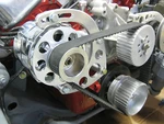 429-460 Ford High Mount Alternator Bracket Gilmer Belt Setup Billet Alum Bbf. Fixed Price $79.00.