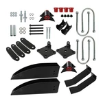 Rear Leaf Spring Relocation Pocket Kit+axle Seats For Chevy Belair 150 210 55-57. Fixed Price $237.99.