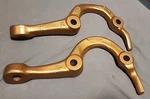 Nos Pair 68 - 72 Gm Chevelle Ss Malibu Front Spindle Steering Arms 4878A 4877B. Fixed Price $165.00.