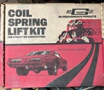 Vintage Mr Gasket 1297A Rear Coil Spring Lift Kit 3 Inch Gm Body Nos. Fixed Price $119.99.