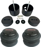 Front Cup Brackets & 2600 Bags Air Ride Suspension Fits 1988-98 Chevy Truck 2WD. Fixed Price $251.96.