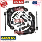 Moog Complete Front Suspension Kit 19 Pcs For Chevy Silverado 3500 2500HD 8 Lug. Fixed Price $629.95.