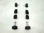 1963 1964 Ford Car Galaxie 500 Xl Hood Bumper Set 8 New *. Fixed Price $24.95.