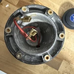 1968 - 1975 Mercedes Nardi Steering Wheel Hub Pn 3320 And Horn Button. Fixed Price $195.00.