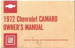 Chevrolet Camaro MK2 6-CYL & V8 (incl Ss Z28) Orig 1972 Owner Instruction Manual. Fixed Price $60.31.
