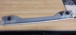 1971 1972 Dodge Charger R/t Rear Bumper License Plate Closure Filler 3464432. Fixed Price $35.00.