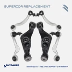 Autoacer 6P Front Upper Lower Control Arm Kit For Lexus LS460 LS600H Awd 07-17. Fixed Price $399.00.