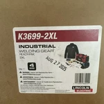 Lincoln Electric K3699-2XL Industrial Welding Gear Ready Pak Full Kit W/helmet. Fixed Price $900.00.