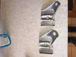 1971-1977 Maverick Comet 302 V8 Staggered Rear Shock Mounting Plates Nice!. Fixed Price $130.00.