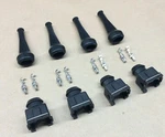 Bosch EV1 Style Fuel Injector Connector W/terminals And Boots (4 Cyl Pack). Fixed Price $24.00.