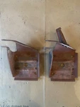 1968-72 Nova, 68-69 Camaro/firebird, Mono Leaf Spring Shock Plate Set, Orig. Gm. Fixed Price $94.99.