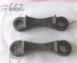 (2)NOS Vintage 1935-1948 Ford Flathead Front U-bolts. Fixed Price $19.99.