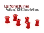 Prothane Rear Leaf Spring &eye Shackle Bushing Kit Chevy Silverado 2WD 99-14 Red. Fixed Price $96.00.