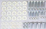 1955-56 Chevy Replacement Front Bumper Mounting Kit. Fixed Price $23.25.