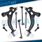 Awd Front Lower Control Arms Sway Bar Tie Rod For Five Hundred Freestyle Montego. Fixed Price $211.45.